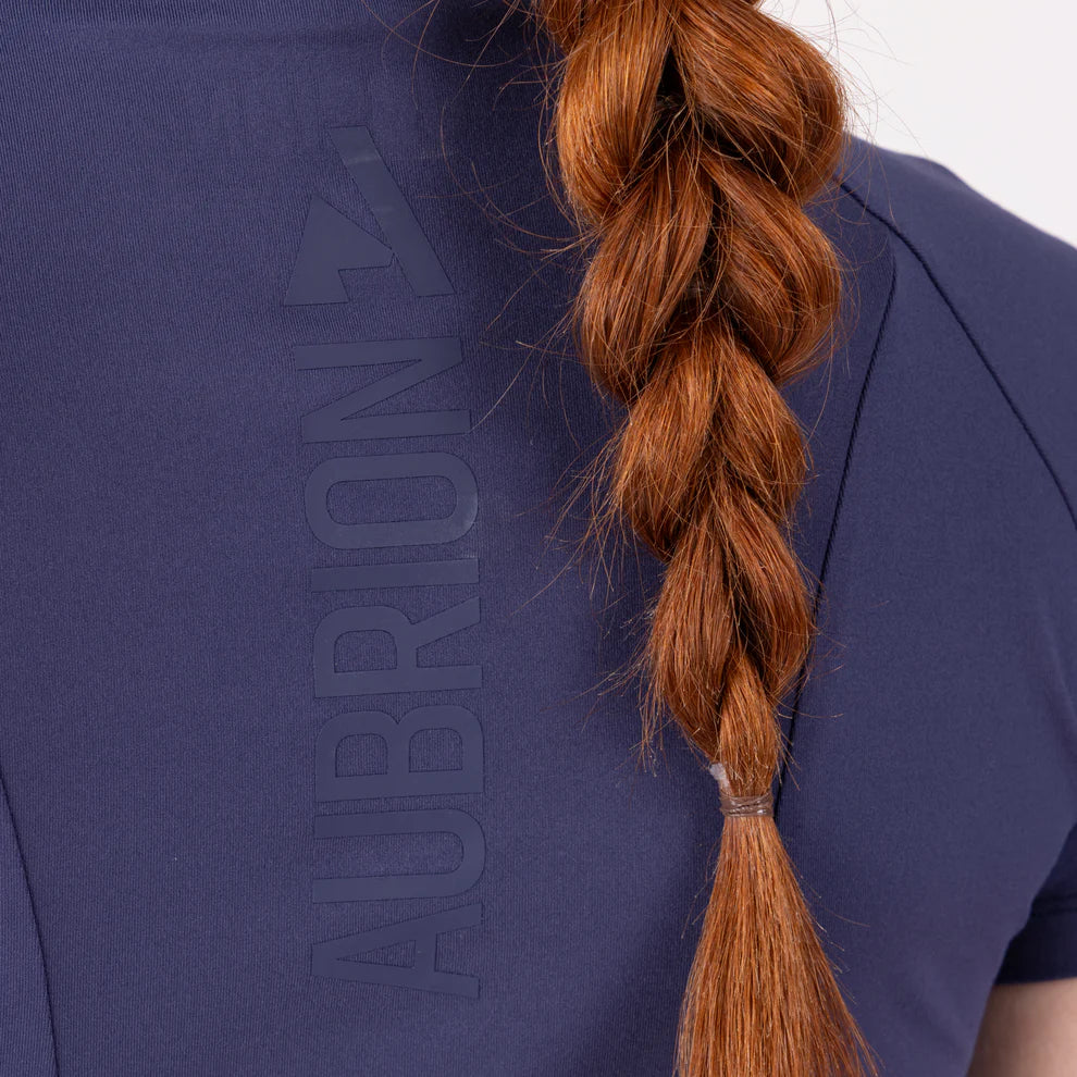 Aubrion React Short Sleeve Base Layer Midnight