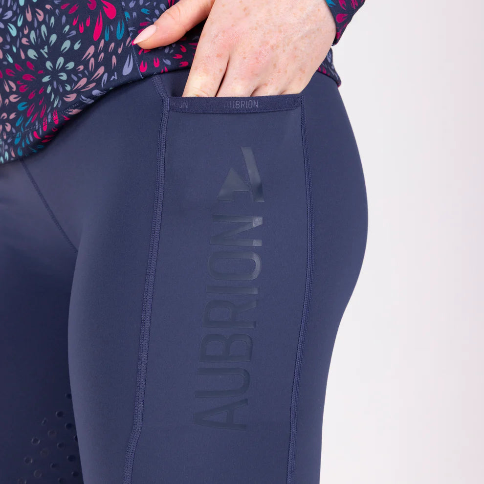 Aubrion React Non-Stop Riding Tights Midnight