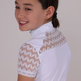 Aubrion Young Rider Optima VX Show Shirt White