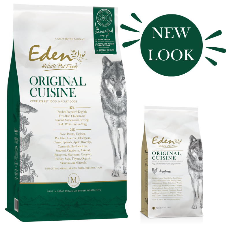Eden Dog - 80/20 Original Cuisine Medium Kibble 12kg