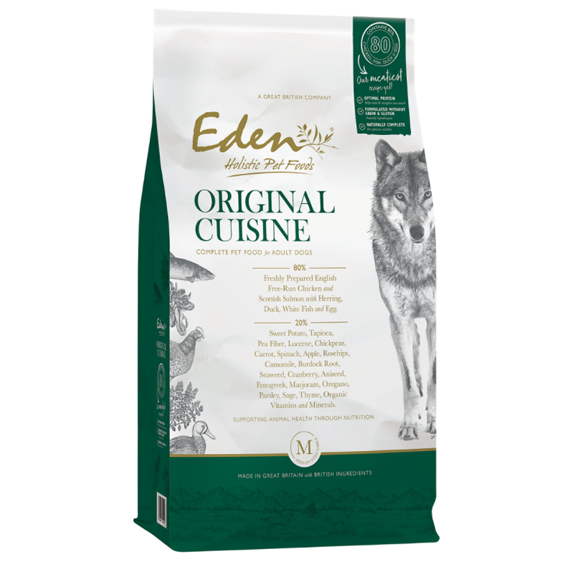 Eden Dog - 80/20 Original Cuisine Medium Kibble 12kg