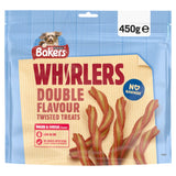 Bakers Whirlers Bacon & Cheese Dog Treats 450g