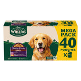 Winalot Sunday Dinner Pouches In Gravy 40x100g