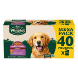 Winalot Meaty Chunks In Gravy Pouches 40x100g