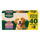 Winalot Meaty Chunks In Jelly Pouches 40x100g
