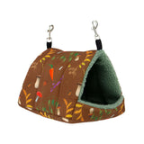 Ancol Burrow & Squeak Patterned Pyramid Hammock Large