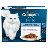 Gourmet Perle Cat Food Seaside Duo Mini Fillets In Gravy 12x85g