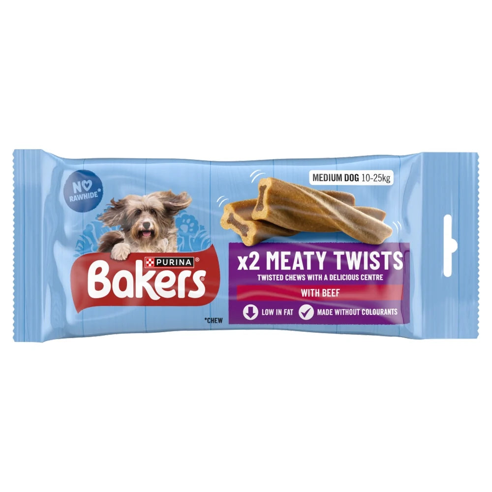 Bakers Meaty Twists 180g