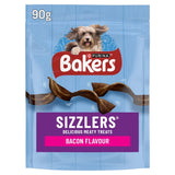 Bakers Sizzlers Bacon Dog Treats 90g