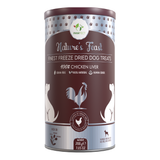 Pawfect Nature's Feast Freeze Dried Dog Treats Chicken Liver 200g