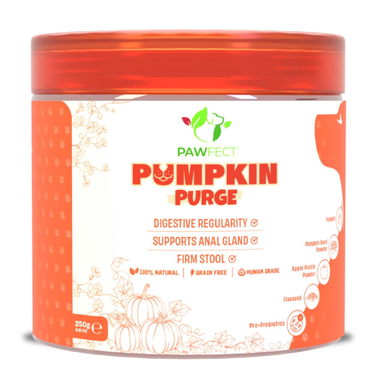 Pawfect Food Topper Pumpkin Purge 250g