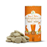 Pawfect Yogurt Melties Pre and Probiotic Dog Treats with Carrot, Flaxseed, Pea & Sweet Potato 38g