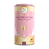 Pawfect Nature's Feast Freeze Dried Cat Treats Chicken Breast 200g