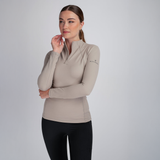 Mochara Technical Base Layer Taupe Recycled