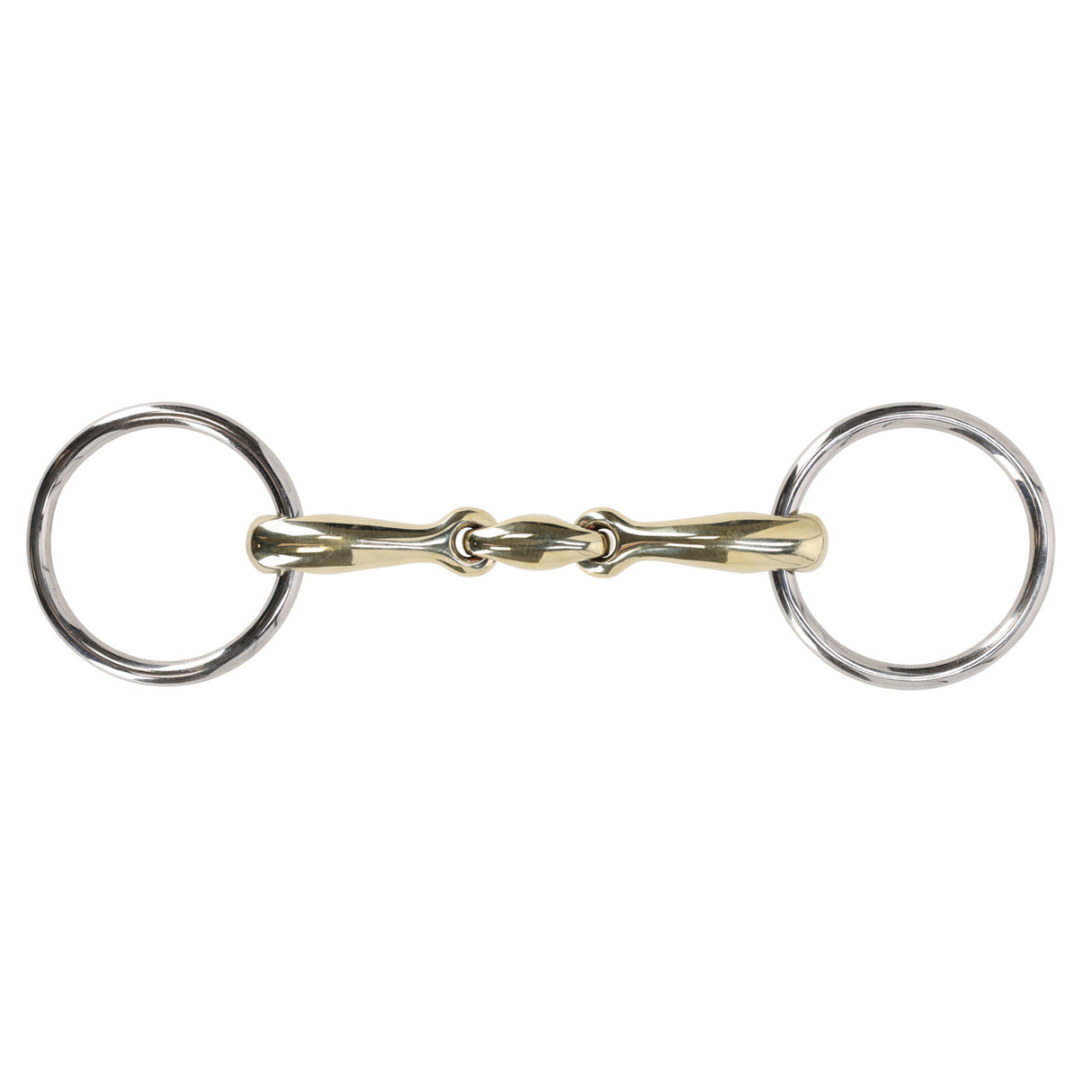 QHP Loose Ring Bit Anatomical Double Jointed Argentan