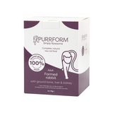 PurrForm Farmed Rabbit & Ground Bone, Liver & Kidney Pouch 6x70g