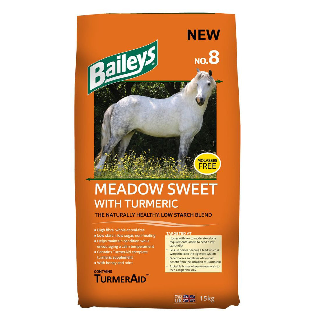 Baileys No 8 Meadow Sweet Turmeric 15kg