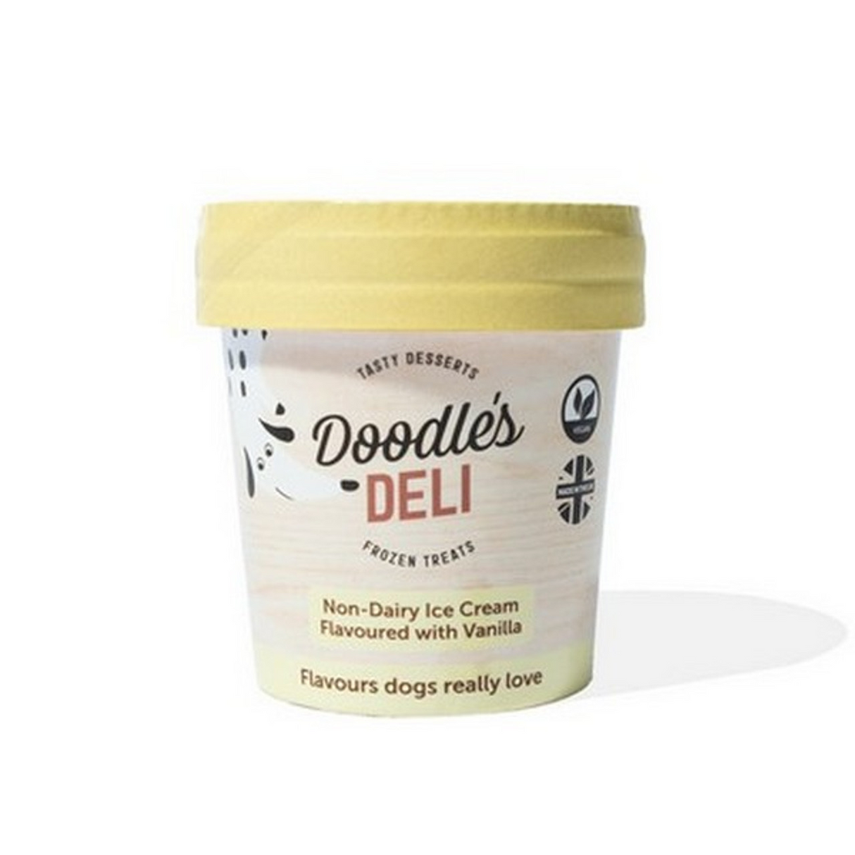 Doodles Deli Vanilla Frozen Dog Treats 125ml