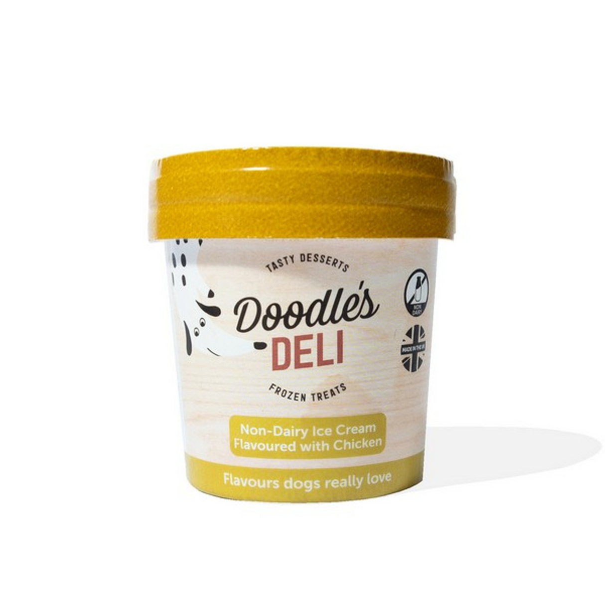 Doodles Deli Chicken Frozen Dog Treats 125ml