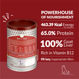 Pawfect Nature's Feast Freeze Dried Cat Treats Goat Liver 150g