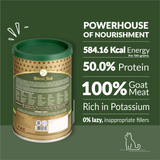 Pawfect Nature's Feast Freeze Dried Cat Treats Goat Meat 50g