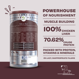 Pawfect Nature's Feast Freeze Dried Dog Treats Chicken Liver 200g