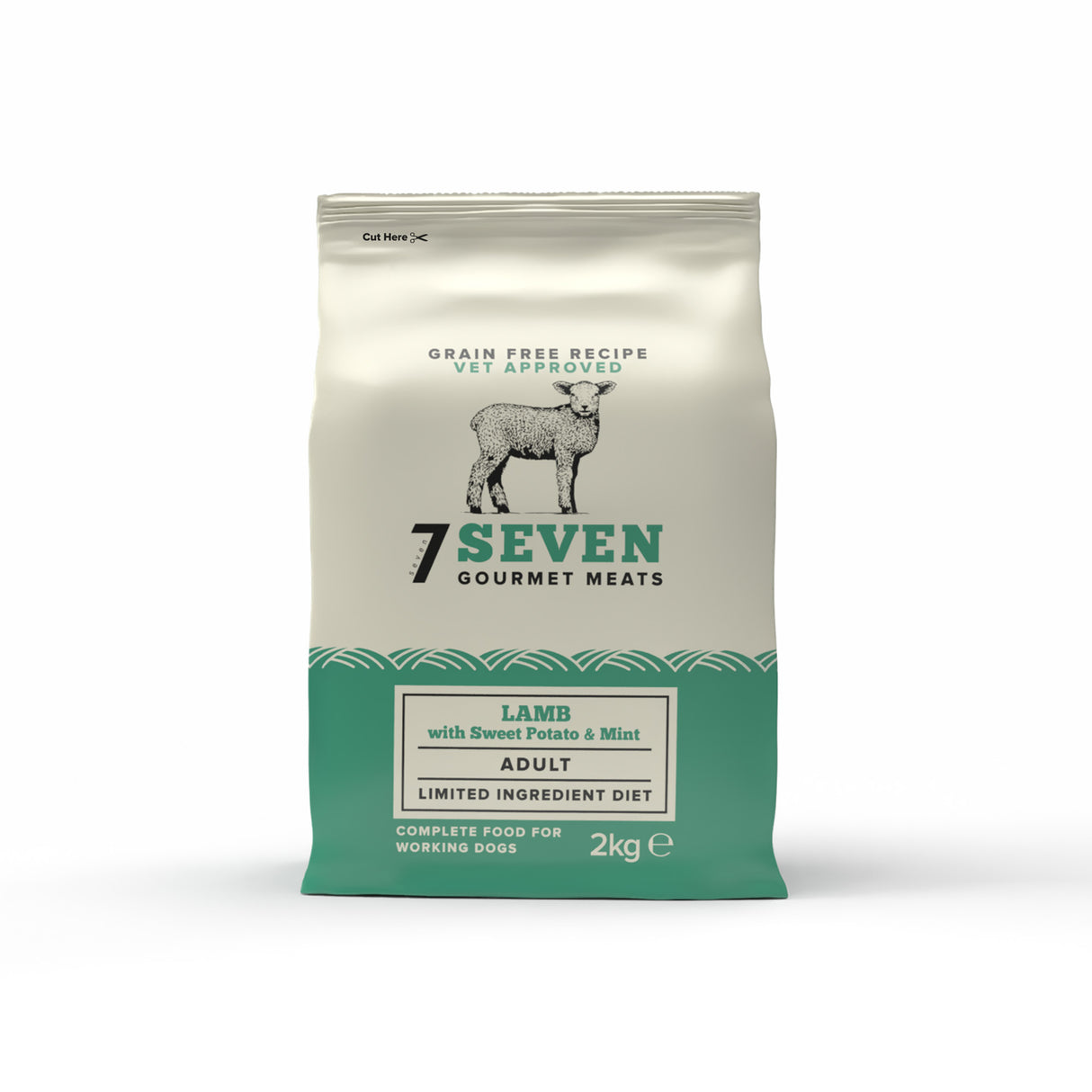 Seven Dog - Adult Lamb with Sweet Potato & Mint Grain Free 2kg