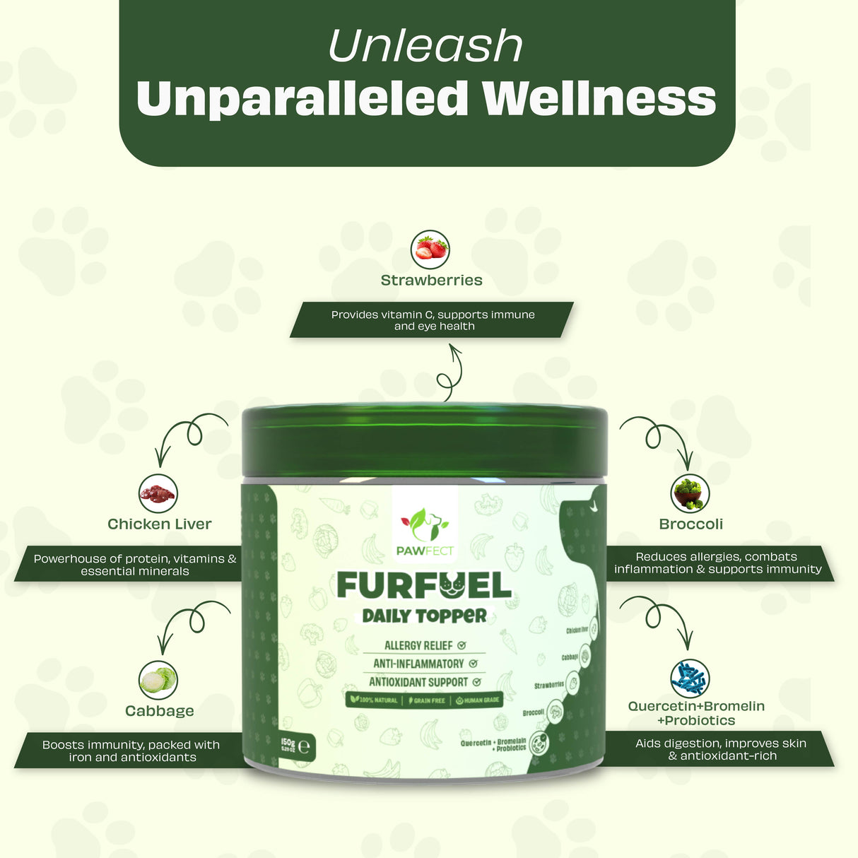 Pawfect Food Topper Furfuel Daily 150g
