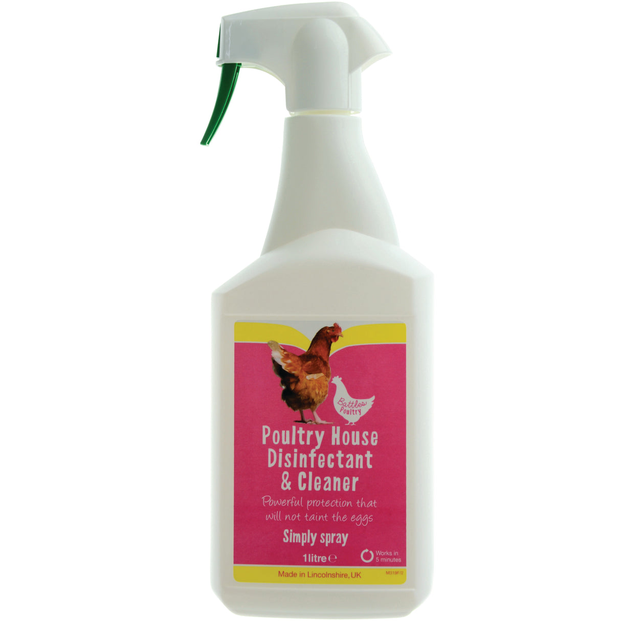 Battles Poultry House Disinfectant & Cleaner Spray 1L