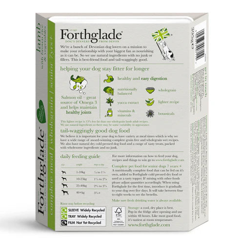 Forthglade Senior Complete Wholegrain Lamb With Brown Rice 395g