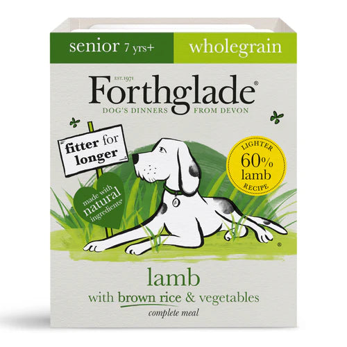 Forthglade Senior Complete Wholegrain Lamb With Brown Rice 395g