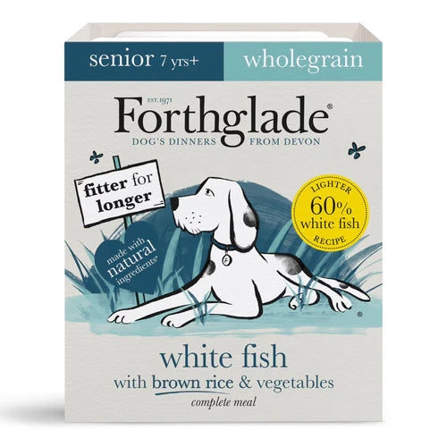 Forthglade Senior Complete Wholegrain Lamb & White Fish with Brown Rice 12x395g