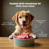 Pawfect Nature's Feast Freeze Dried Dog Treats Goat Meat 150g