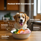 Pawfect Nature's Feast Freeze Dried Dog Treats Chicken With Tropical Twist 50g