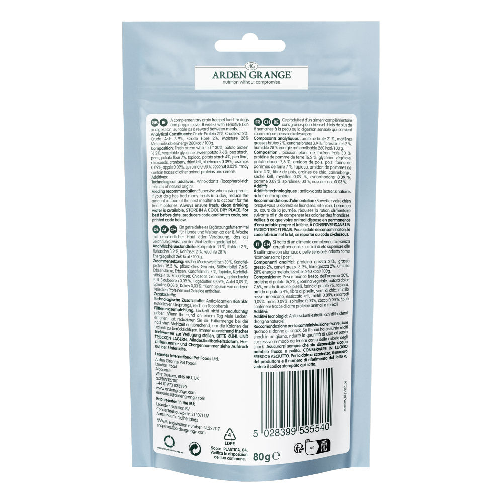 Arden Grange Training Treats Sensitive 80g