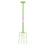 Red Gorilla 4 Prong Manure Fork with T Handle