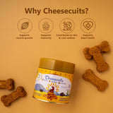 Pawfect Cheesy Dog Biscuits Banana & Peanut Butter Cheesecuits 100g