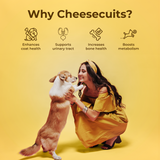 Pawfect Cheesy Dog Biscuits Pineapple & Coconut Cheesecuits 100g