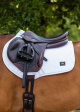 Woof Wear Elite Comfort Mesh Saddle Pad CC White Full