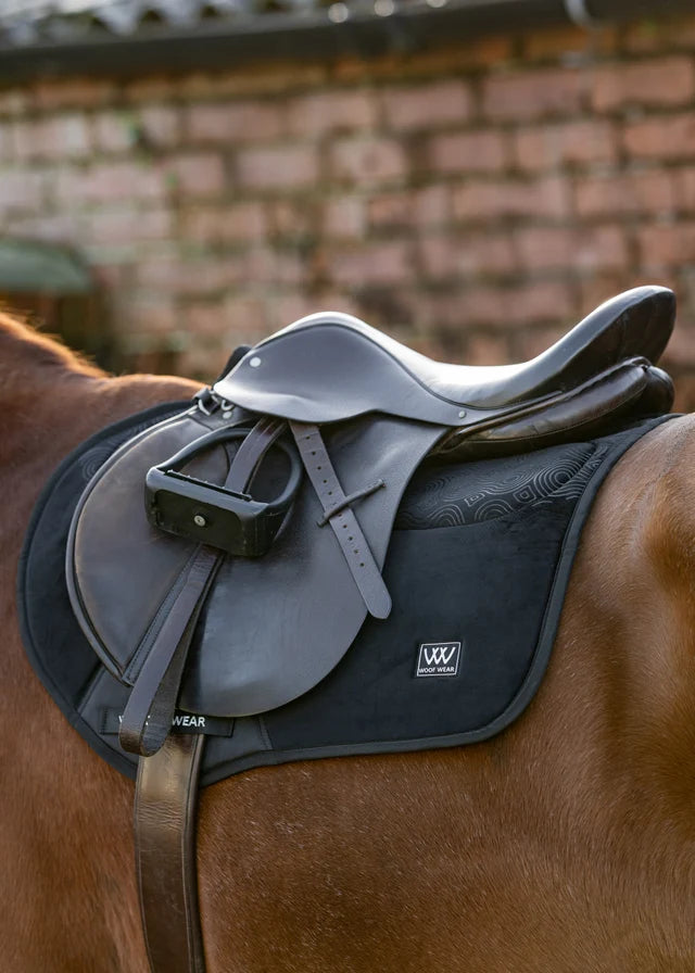 Woof Wear Elite Comfort Plus Saddle Pad CC Black Cob