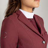 Coldstream Ladies Harthill Diamante Show Jacket Windsor Wine