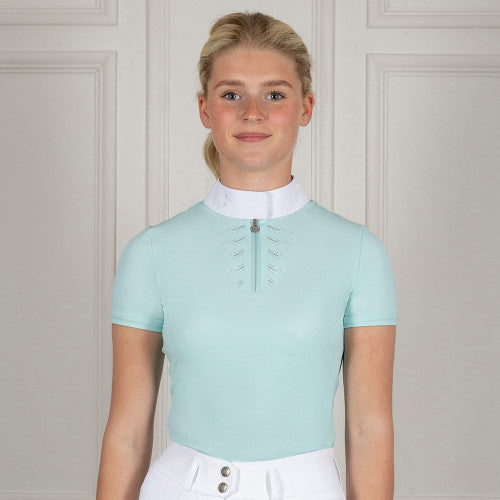 Coldstream Ladies Harthill Diamante Show Shirt Glacier Boulevard
