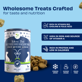 Pawfect Nature's Feast Freeze Dried Dog Treats Goat Liver 200g