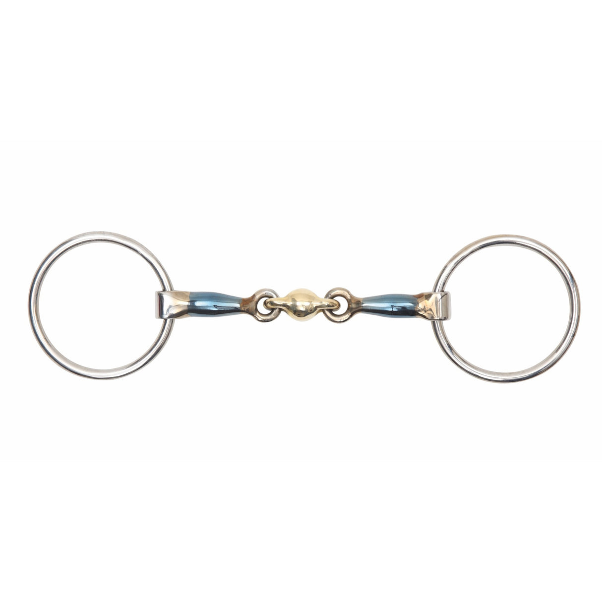 Shires Blue Sweet Iron Loose Ring With Lozenge Snaffle