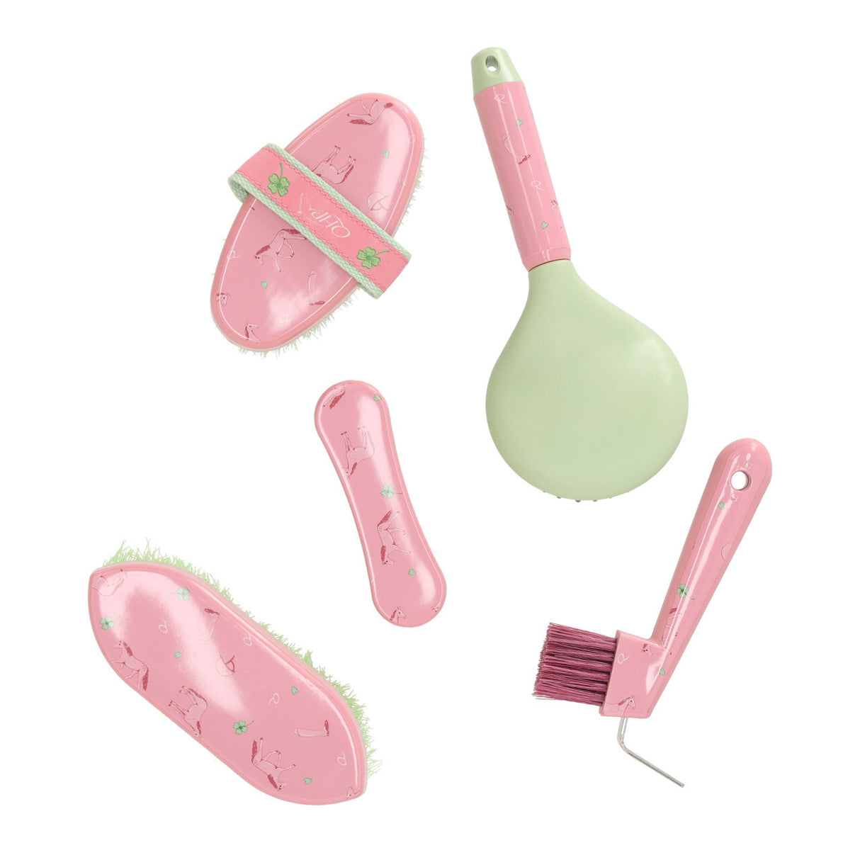 QHP Grooming Set Lucky Start Soft Pink