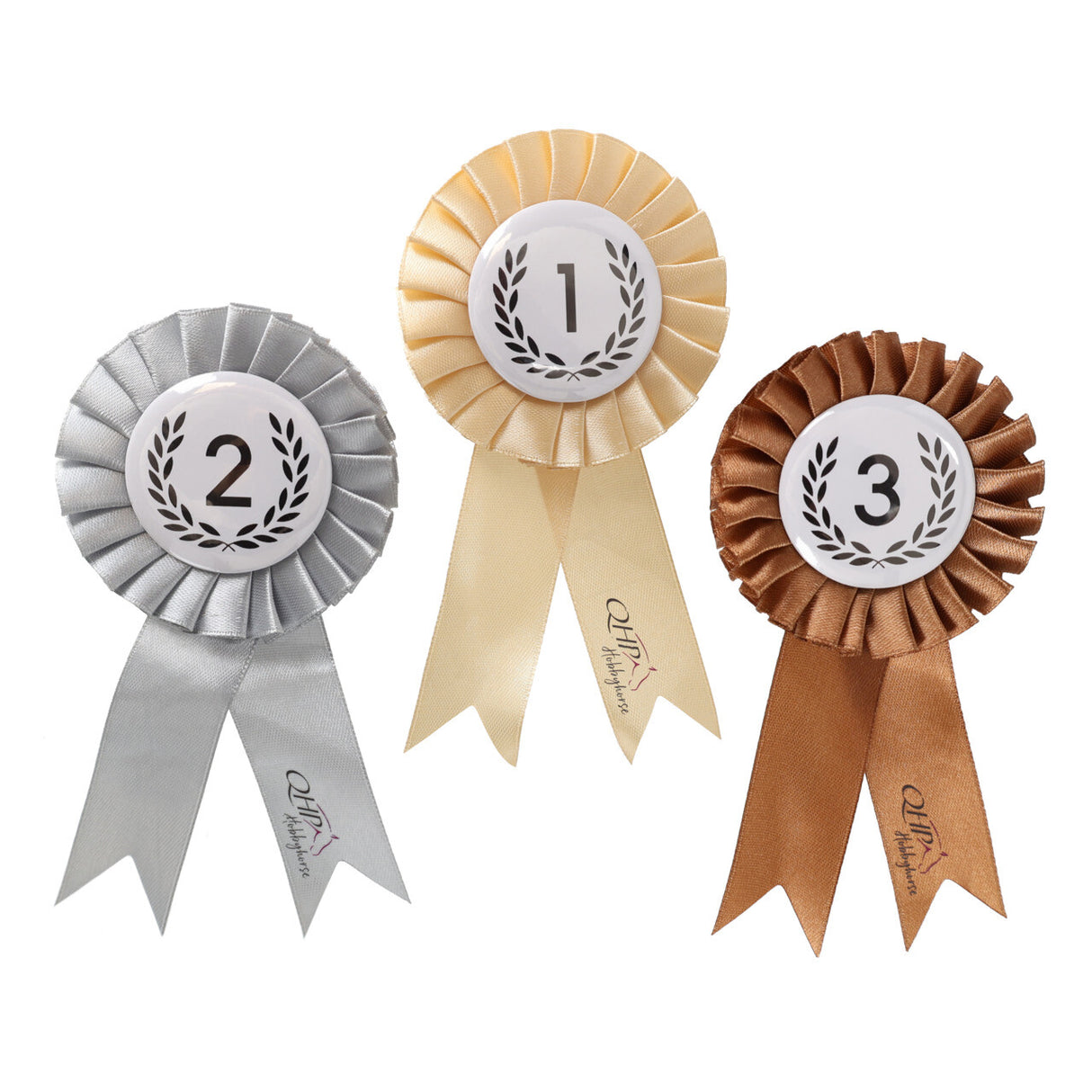 QHP Rosette Set Hobby Horse Mix Colours