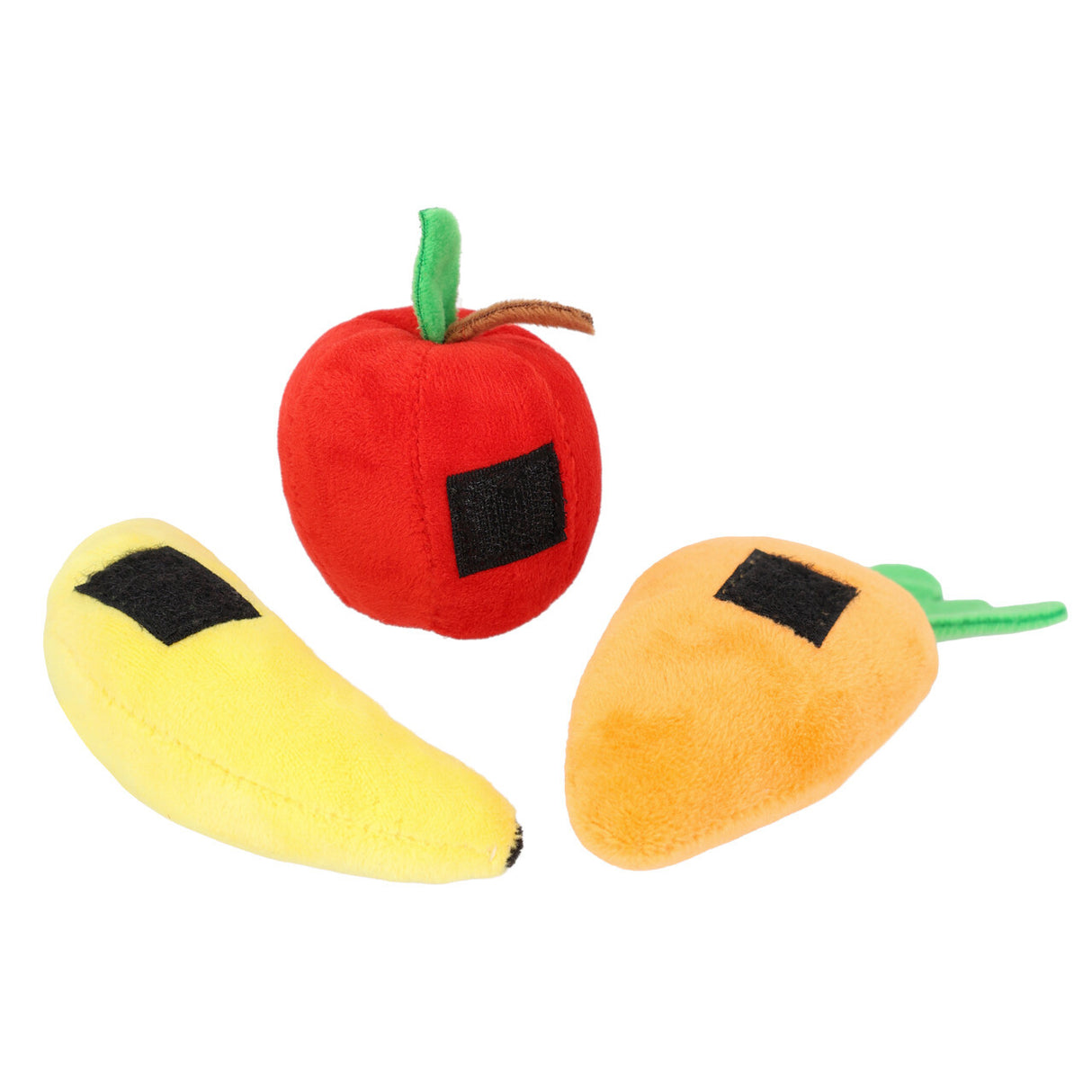 QHP Feeding Set Hobby Horse Apple / Banana / Carrot