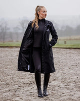 EQUIDRY Women's Aura Raincoat Black