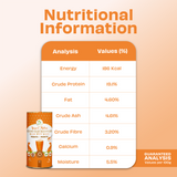 Pawfect Yogurt Melties Pre and Probiotic Dog Treats with Carrot, Flaxseed, Pea & Sweet Potato 38g