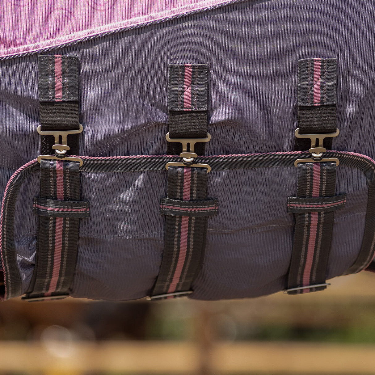 QHP Fly Sheet Collection With Neck And Hood Cheery Pink